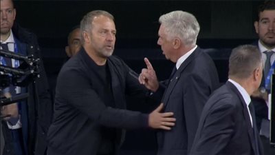 سر حديث أنشيلوتي الغاضب مع فليك في الكلاسيكو 