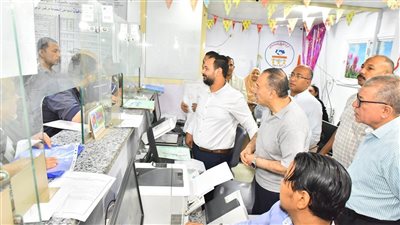 محافظ أسيوط يتفقد المركز التكنولوجي لتسيير إجراءات التقنين والتصالح