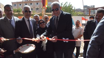 محافظ الغربية يفتتح مدرسة بنا أبو صير الابتدائية