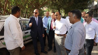 محافظ المنيا يقود حملة لمراجعة رخص البناء بقرية ماقوسة