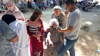 جامعة القناة تنظم قافلة شاملة بقرى القنطرة شرق (صور)