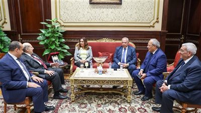 وزيرة التنمية المحلية تلتقي رئيس مجلس الشيوخ