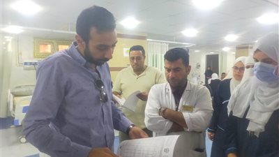 صحة الشرقية: مرور لجنة الإدارات الفنية على مستشفى فاقوس