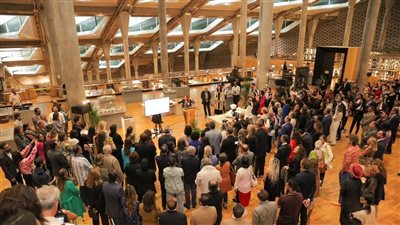 افتتاح المعرض الفني الدولي 