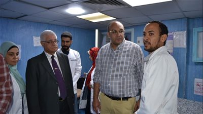 وكيل صحة الدقهلية يحيل المتغيبين من العاملين بمستشفى شربين للتحقيق