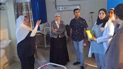 مدير الصحة بالجيزة تتفقد المركز المتميز للأم والطفل ببهرمس (صور)