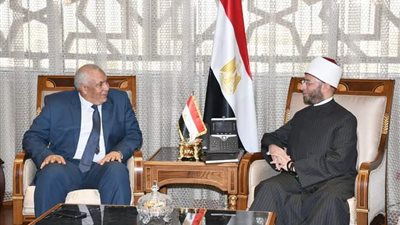 الأزهري والزملوط يناقشان خطة تطوير المساجد والنشاط الدعوي 