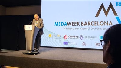 رئيس الغرف التجارية يؤكد ضرورة التعاون للتغلب على تحديات منطقة البحر المتوسط