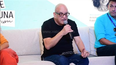 مهرجان الجونة السينمائي، خيري بشارة: بكيت حين علمت بترميم 8 من أفلامي (صور)