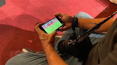 مباراة الأهلي والعين حاضرة على ريد كاربت مهرجان الجونة السينمائي (صور)