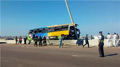 إصابة 39 شخصًا في حادث تصادم بالإسكندرية 