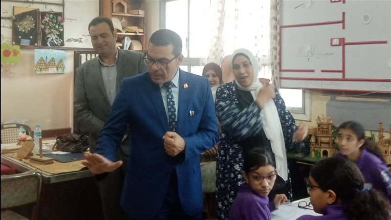 جولة وكيل تعليم الدقهلية،