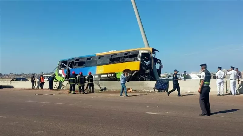  حادث تصادم بالإسكندرية