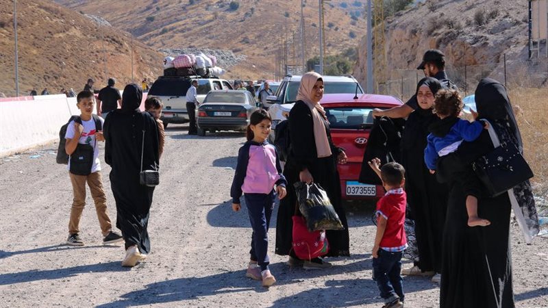النزوح فى لبنان،