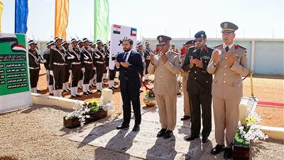 القوات المسلحة تنظم زيارة لوفد السفارة الكويتية لمقابر شهداء دولة الكويت خلال حرب أكتوبر (صور)