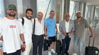 بعد الإفراج عنهم، مجلس الزمالك يستقبل ثلاثي الفريق بمطار القاهرة (صور)