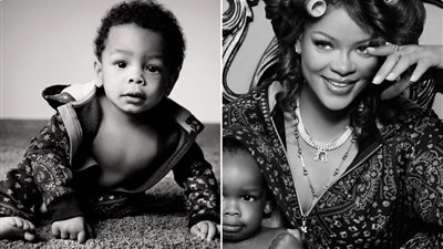  ريهانا تنشر فيديو طريفا مع أطفالها