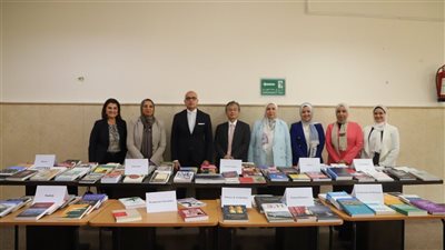 اليابان تهدي ألسن عين شمس مجموعة من الكتب