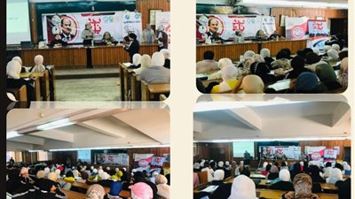 مياه الشرقية تنظم ندوة توعوية لطالبات كلية التربية الرياضية بالزقازيق 