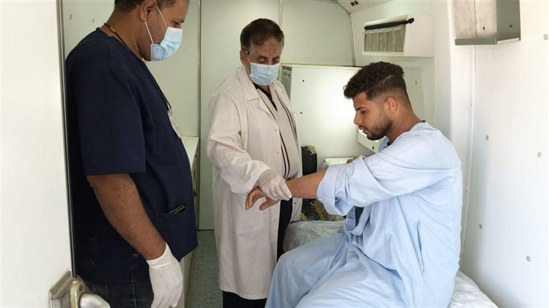 قافلة طبية، فيتو