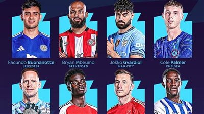 قائمة المرشحين لجائزة أفضل لاعب في الدوري الإنجليزي بأكتوبر 