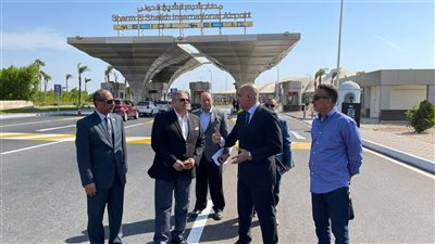 جولة تفقدية للجنة العليا للتفتيش الأمني والبيئي في مطار شرم الشيخ الدولي  