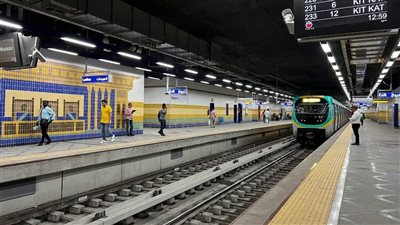 تعرف على أعداد ركاب الخط الأول للمترو خلال الـ24 ساعة الماضية