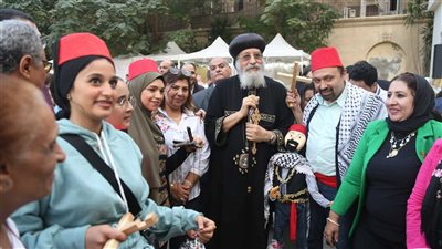 البابا تواضروس يشهد انطلاق برنامج فعاليات وزارة الثقافة بالكاتدرائية المرقسية بالعباسية