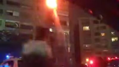 انتداب المعمل الجنائي لمعاينة مخزن قطع غيار سيارات نشب به حريق في عين شمس