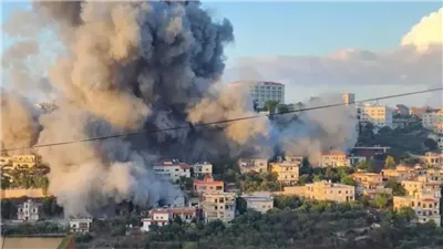 استشهاد وإصابة 33 شخصا في غارات إسرائيلية على جنوب لبنان