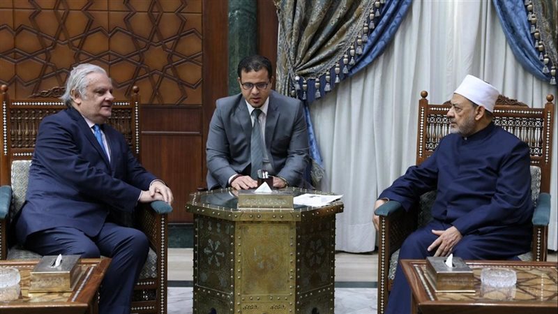 شيخ الأزهر وسفير