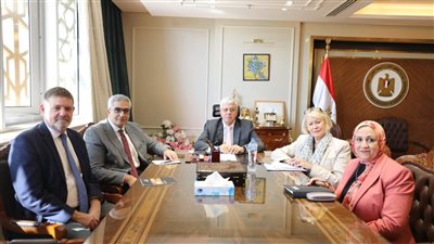 وزير التعليم العالي يبحث التعاون المشترك مع مؤسسة Advance HE 