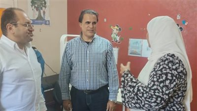 مرور نائب مدير فرع التأمين الصحي بالشرقية على عيادة أولاد صقر 