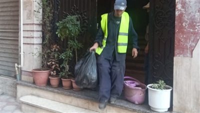 استمرار أعمال حملة نظافة 