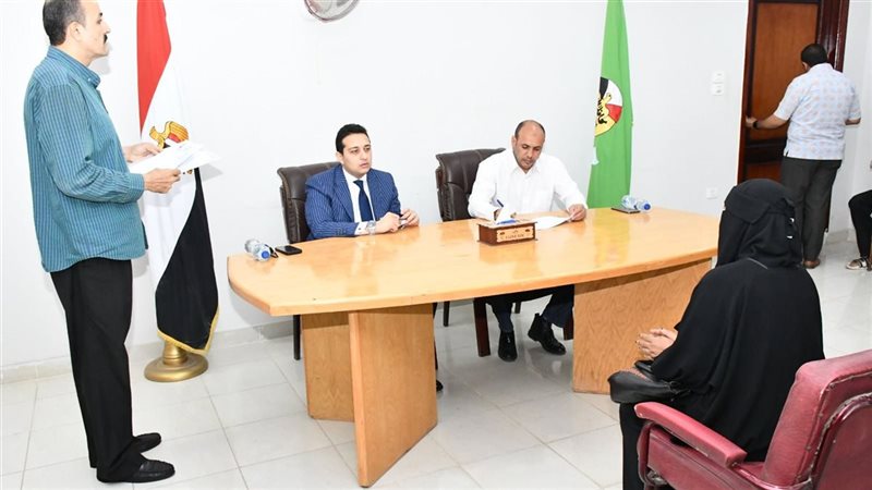 لقاء نائب محافظ الفيوم