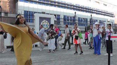 وصول الباخرة السياحية «بنما» إلى ميناء الإسكندرية 