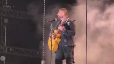 مشاهد من حفل تامر حسني في نادي هليوبوليس (فيديو وصور)