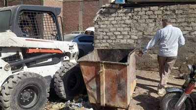 استمرار حملات النظافة في دار السلام بسوهاج 