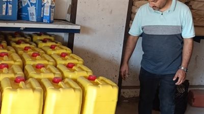 ضبط مخزن مواد غذائية بدون ترخيص خلال حملة تموينية بالإسكندرية