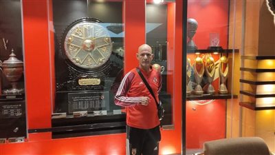 الخطيب يحقق حلم كبير مشجعي الأهلي بالمنوفية (صور)