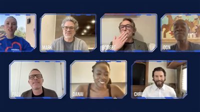 اجتماع أبطال سلسلة أفلام Avengers لدعم كامالا هاريس