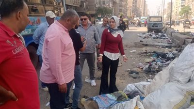 حملة بإزالة 600 طن مخلفات بشبرا الخيمة