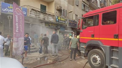  التحقيقات تكشف سبب حريق مخزن قطع غيار سيارات في عين شمس 