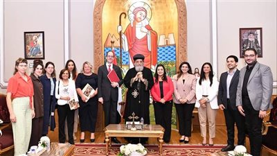 تفاصيل لقاء البابا تواضروس الثاني والسفير النمساوي في القاهرة