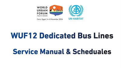 وزارة النقل تنشر دليلا متكاملا لخدمة رواد المنتدى الحضري العالمي