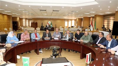 محافظ الشرقية يبحث موقف مشروعات مياه الشرب بمنيا القمح وفاقوس