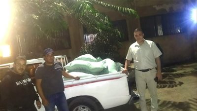 ضبط 14 جوال دقيق مدعم و1000 لتر سولار قبل تهريبها بالجيزة (صور)