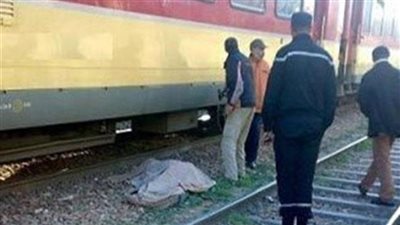 مصرع شخص أثناء عبوره رصيف قطار بنها بالمنوفية