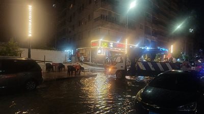  أمطار نوة غسيل البلح تغرق شوارع غرب الإسكندرية (صور) 