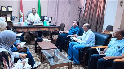 رئيس مدينة أبو حماد بالشرقية يشدد على الانتهاء من إصلاح أعمدة الإنارة 